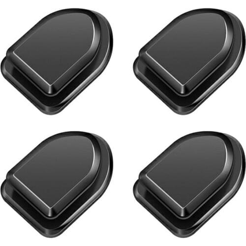 Car Hook Organizer Storage For USB Cable Headphone Key Storage Self Adhesive Wall Hook Hanger Auto Fastener Clip