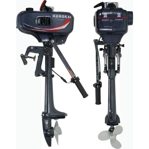 Free Shipping Wholesale New HANGKAI 2 Stroke 2HP Outboard Motor Boat Motor With CE