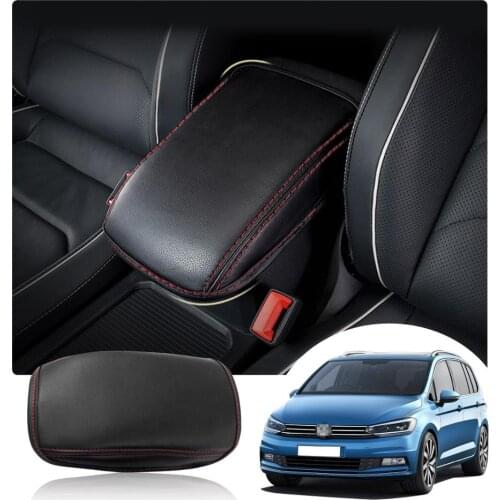 LFOTPP Car Armrest Box Cover For Touran L 2016 2017 2018 2019 2020 Auto Interior Central Control Armrest Storage Box Pad