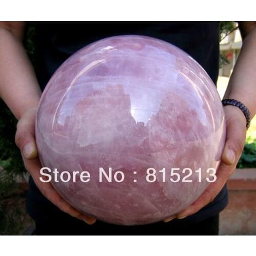 Ddh00662 11.5KG NATURAL ROSE QUARTZ CRYSTAL SPHERE BALL