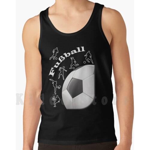 Soccer Ball , Soccer Player As Silhouette , Outline , Word Tank Tops Vest Sleeveless Soccer Outline Ball Europameister