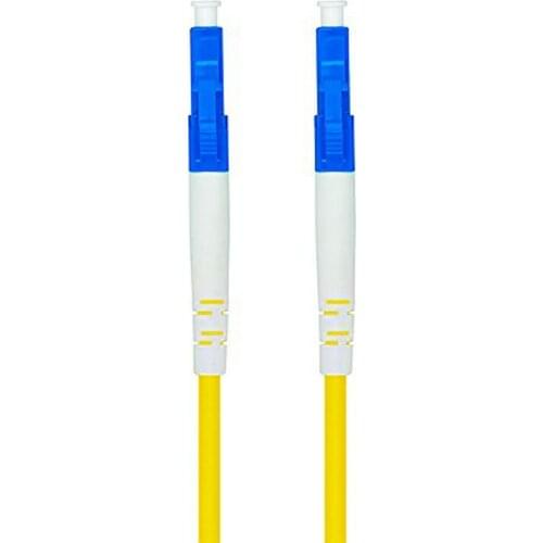 Optical Fiber Patch Cord Cable,LC/PC-LC/PC,3.0mm,Singlemode 9/125,Simplex,LC to LC 15Meters