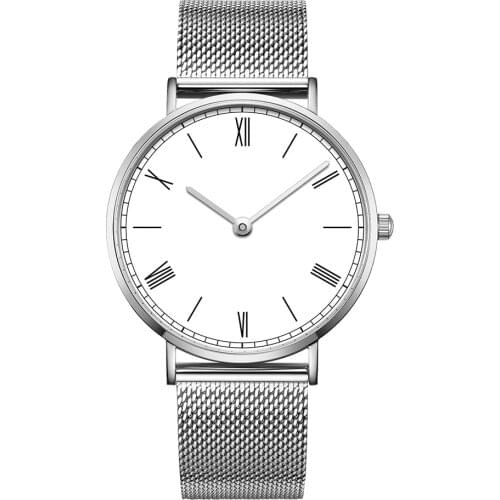 Men Watches 2019 Luxury Brand Minimalist Wrist Watch Waterproof Male Black Mesh Stainless Steel Analog 40mm Relogio Masculino