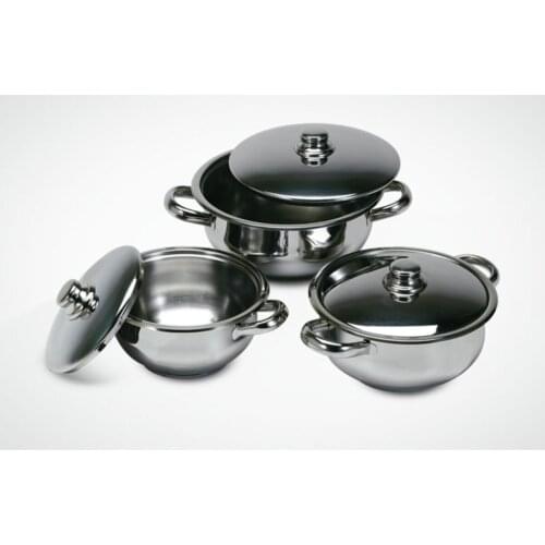 Coral 6 Piece Steel Cookware Set cookware set
