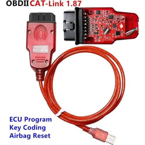 New V1.87 OBD2 Diagnostic Interface For Re-nault/D-acia Vehicles ECU Programmer Airbag/Key Coding Multi-Function