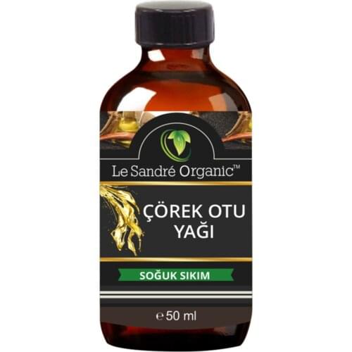 Le Sandre Organics Black Seed Oil Cold Pressed 50 Ml