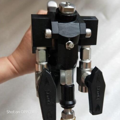 P2 Polyurethane Spray Gun PU Foam spray gun P2 Air Purge Spray Gun with 2 nozzles and 3 Orings