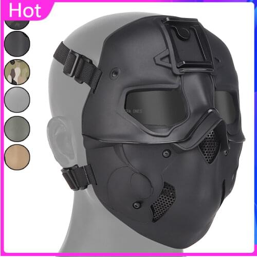 Airsoft Full Face Tactical Mask Paintball Equipment Shooting Military Army Cs Combat Mask Protective Camouflage Training Masks