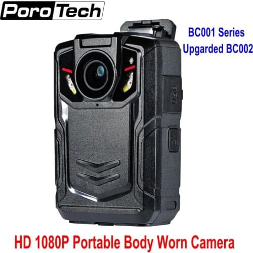 1080P Portable body worn camera video DVR camera Pocket Video recorder basic version upgraded model BC002 Recording 12 Hours