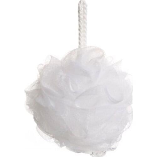 Scrubber Sponge Flower Exfoliating Body Brush Puff Bath Soft Foaming Net Shower Mesh Ball