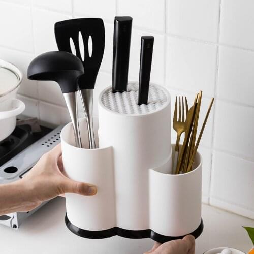 Knife Storage Rack Storage Box Multi-function Kitchen Accessories Spoon Rack Kitchen Storage
