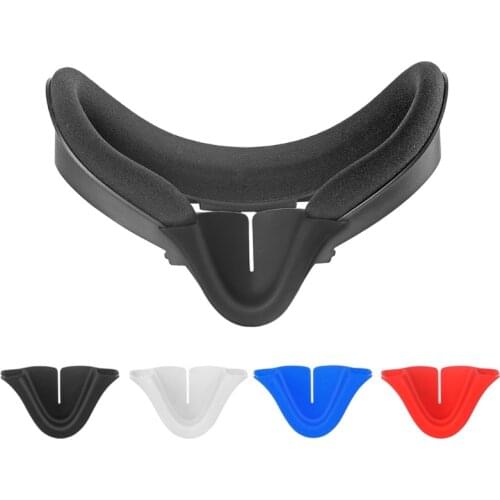T3EE VR Headset Anti-Leakage Silicone Nose Pad Blackout Cover Protective Cushion for oculus Quest 2 Face Eye Mask Support Holder