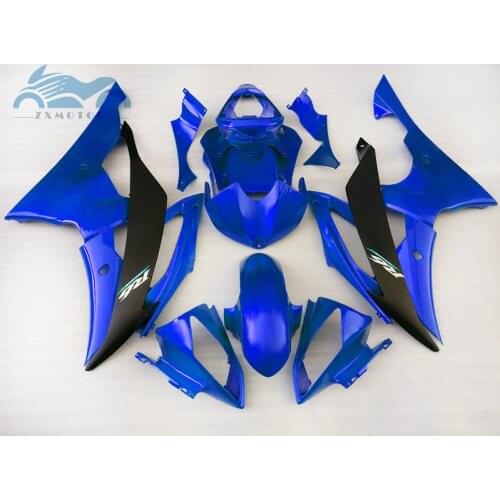 High grade Injection fairing kit fit for YAMAHA R6 YZFR6 2008-2015 YZF R6 08-15 blue black fairings body repair kits HT19