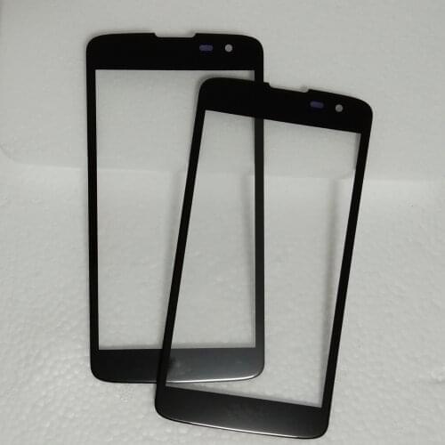 10pcs glass+oca film repaire LCD Front Touch Screen Glass Outer Lens For LG K7 X210 X210DS