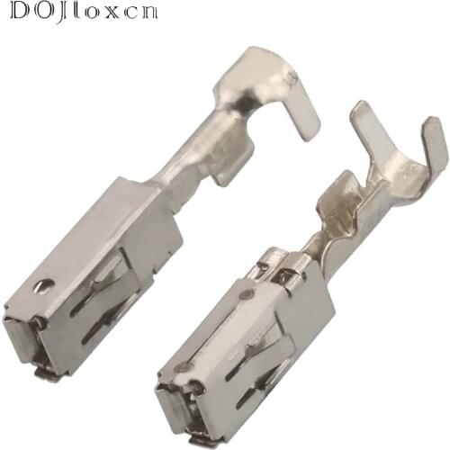 20 Pcs 2.8MM Automotive Wire Crimping Terminal Metal Splice Female Pins Contacts For Tyco Connector 1-968849-1 DJ627B-2.8