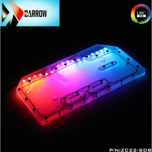 Barrow water circuit board for ZEAGINAL 22 computer case, dedicated reservoir 2.0 RGB cooler PC water tank ZC22-SDB, cooler
