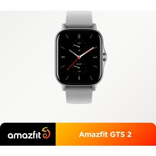 Global Version Amazfit GTS 2 Fashion Smartwatch AMOLED Display Music Play 7 Days Battery Life Alexa Built-in For Android