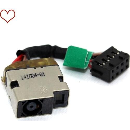 LAPTOP DC POWER JACK CABLE FOR HP Envy 14-V 14-U 14-N 15-N000 15-K032TX 15-N 15-K 15-P 15T-K000 15T-K100 Charging Port Cord