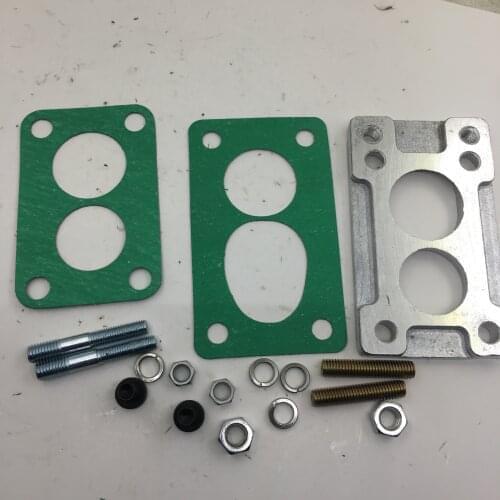 SherryBerg fajs EMPI Weber Carburettor Adapter kit To DGV for Suzuki Nissan Weber carburetors WEBER 32/36 38-38 DGV DGEV DGAV