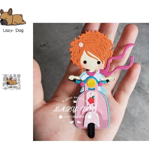 Electric car Motorcycle Metal Cutting Dies Scrapbooking Stencil Mold Knife Craft Embossing Die Cuts Card Making New Die For 2020