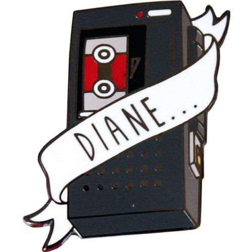 Twin Peaks Lapel Pin, Agent Cooper Badge