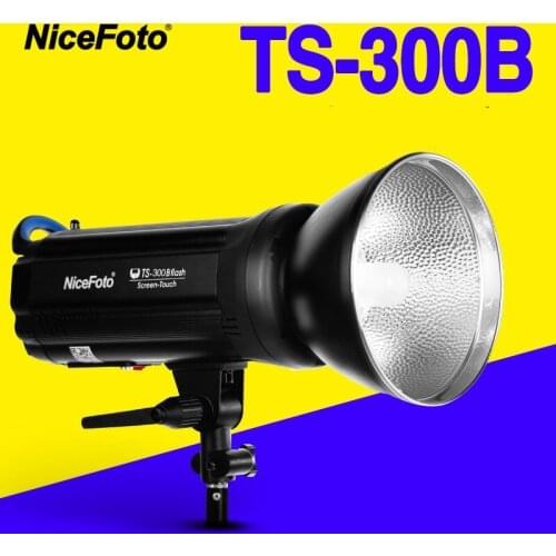 NiceFoto TS-300B 300W Studio Flash 2.4GHz built-in receiver TS300B Professional Studio photography studio light lamp