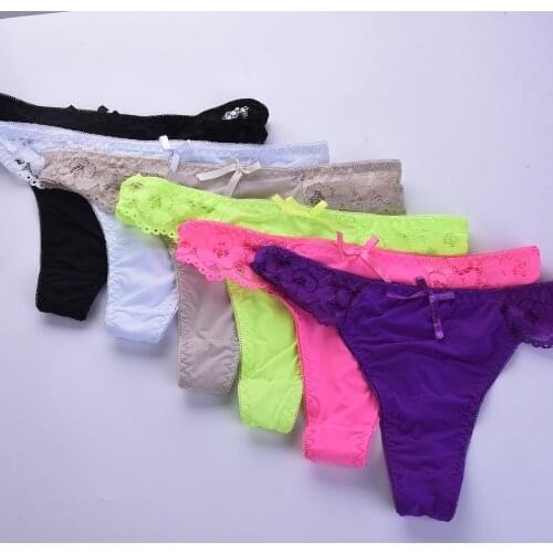 Underwear For Woman Female Thongs 3 Pcs Sexy Seamless Woman Panty Cotton Crotch New Woman G-string Sexy Seamless Panty
