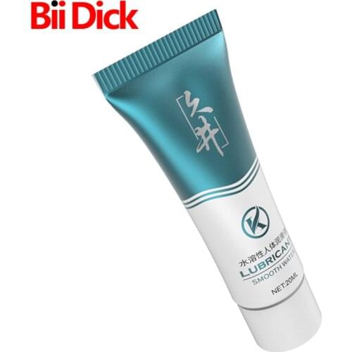Sex Lubricant 20mL transparent Lubricant Water-based Sex Oil Vaginal Anal Gel Adults Sex Product Dildo/Vibrators lubricants