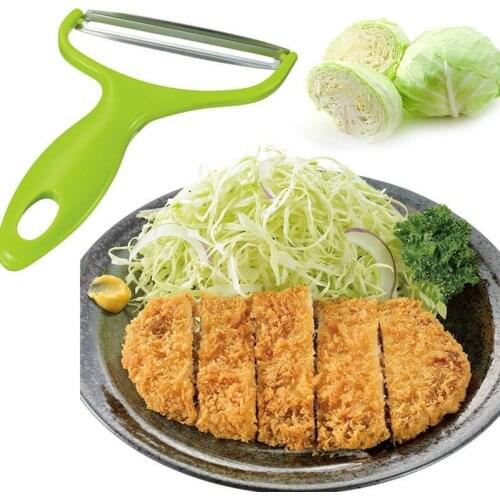 Wide Mouth Peeler Vegetables Fruit Stainless Steel Cabbage Graters Salad Potato Slicer Kitchen Accessories Cooking Tools