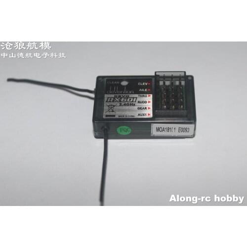 Free shipping RC airplane spare part- Walkera 6CH RX601 Receiver For DEVO6S/DEVO7/DEVO7E/DEVO8S/DEVO12S Transmitter Remote