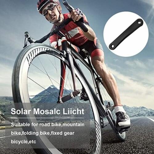 170MM Bicycle Square Hole Crankset Crank Mountain Bike Crankset Crank Portable Bicycle Repairing Tools