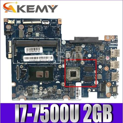 5B20M32679 5B20M32609 BIUS4/S5,CIUY0/Y1 LA-E221P For Lenovo FLEX 4-1580 YOGA 510-15IKB laptop motherboard With i7-7500U 2GB