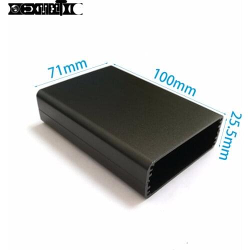Aluminum enclosure electric box case Video communication shell 71x25.5x100mm DIY project box electronics