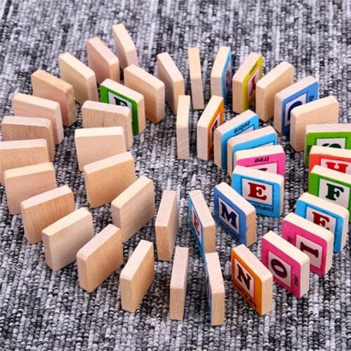 Color Cognition Board English Words Letters Colorful Scrabble Letters And Numbers Educational Toys Give Children The Best Gift