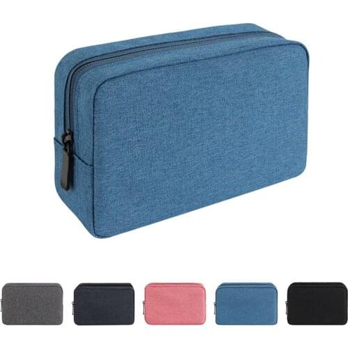 Data Cable Storage Bag Portable Digital USB Gadget Organizer，Multi-function Waterproof Travel Storage Bag Electronics Accessorie