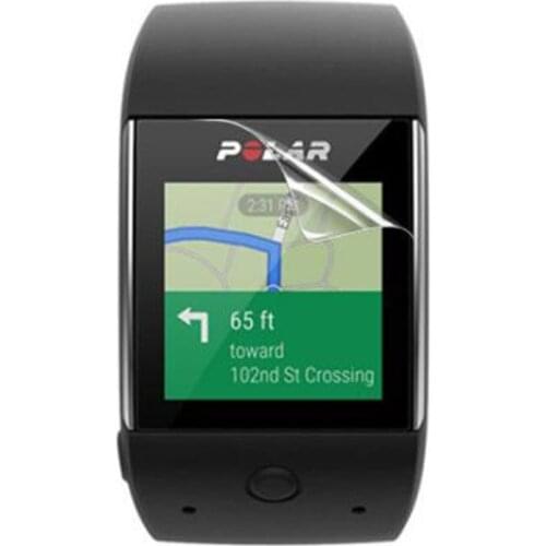 3pcs Anti-Scratch PET Clear Protective Film Guard For Polar M600 Sporting Smart Watch LCD Screen Protector Cover Protection