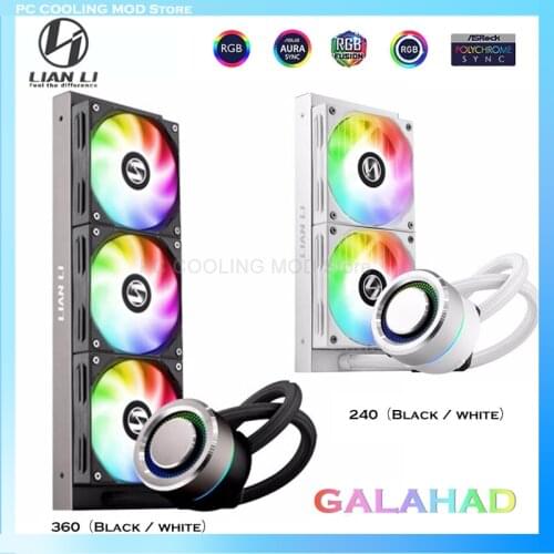 Bykski AIO Water Cooling Kit For CPU, 120 /240 CPU Cooler 5V 3Pin Support Mobo A-RGB AURA SYNC, B-FRD-RBW