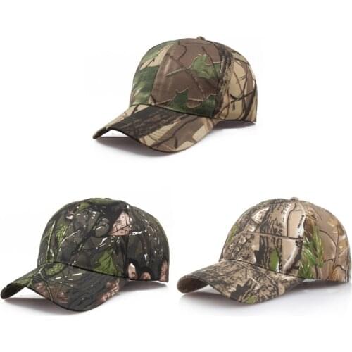 New Camo Baseball Cap Fishing Caps Men Outdoor Hunting Camouflage Jungle Hat Airsoft Tactical Hiking Casquette Hats