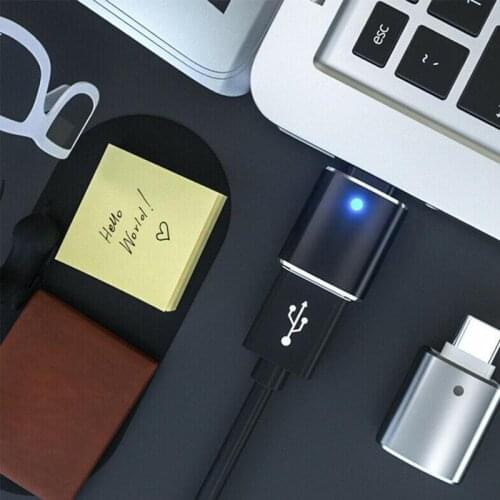 New USB with breathing light to type-c adapter in 2021
