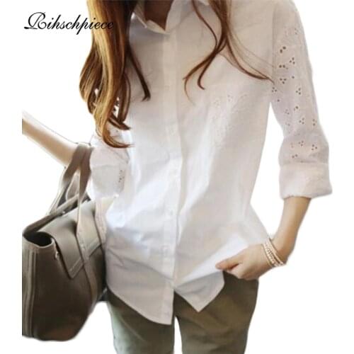 Rihschpiece Womens Long Sleeve Shirts