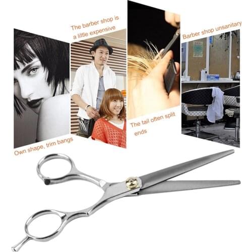 Salon Scissors Shears Clipper Hair Cut Barber Hairdressing Regular Cutting Scissor Thinning Scissor With Thumb Rest