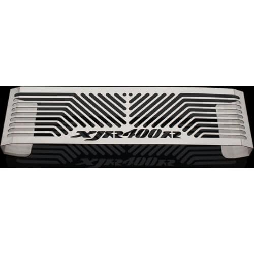 Silver Motorcycle Accessories Radiator Guard Protector Grille Grill Cover For YAMAHA XJR400 XJR400R XJR 400/400R 1993-2010