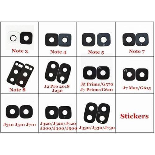 100x Rear Back Camera Glass Lens For Samsung Note 3 4 5 7 8 J250 J5 J7 Prime Max J310/J510/J710 J320/J520/J720 J330/J530/J730