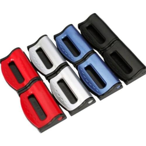 Universal Car Safety Belt Buckle Protector Silicon Anti-Scratch Seat Belt Buckle Clip Interior Button Case Anti-Scratch Cover
