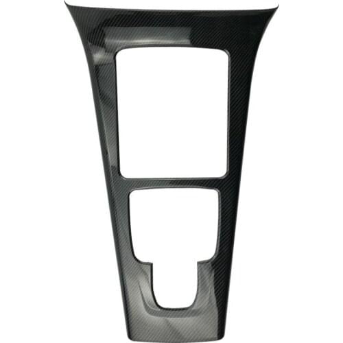 Carbon Fiber Printed Inner Gear Shift Panel Decor Cover Trim for Mercedes-Benz A Class W177 V177 2019-2021 CLA C118 W118 2020