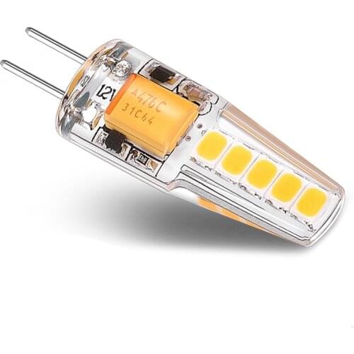 1/5/10 Pack G4 Led Bulb 12V Mini Silicone SMD2835 10LEDS 360 Degree Angle Beam Led Lamp For Home Lighting Crystal Chandelie