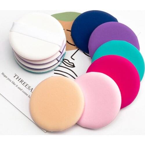 300Pcs/Lot Air Cushion Hydrophilic Non Latex Cosmetic Puff Makeup Wet Dry BB Cream Round Sponge Powder Puff HA2403