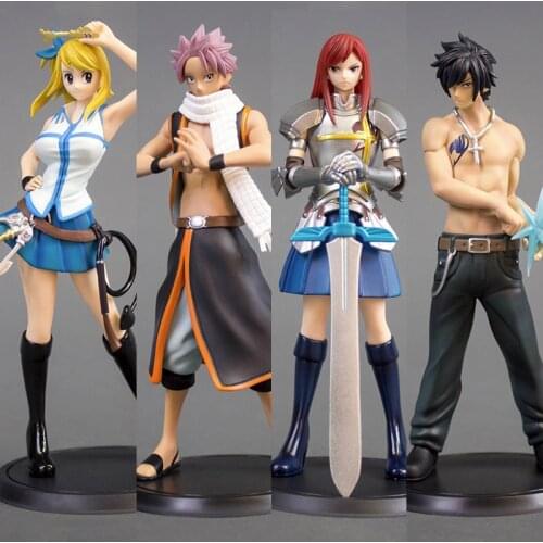 16cm Anime Figure Fairy Tail Etherious Natsu Dragneel PVC Action Figure Statue Collectible Model For Kids Toys Doll Gifts