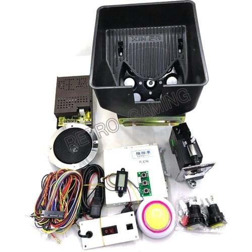 DIY arcade kit 61 In 1 One Touch For Kids Games Arcade Cabine Board wiring coin selector power supply Family Games Multi Pcb