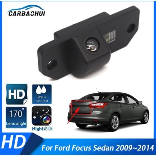CCD HD Special Car Rear View Reverse backup Camera reversing Parking Camera For Ford Focus Sedan 2009 2010 2011 2012 2013 2014